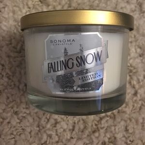 Falling Snow Single Wick Candle